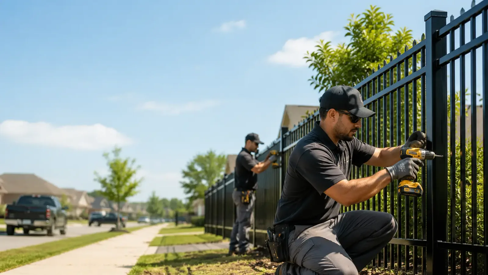Metal Fence Installation in Dakota, MN